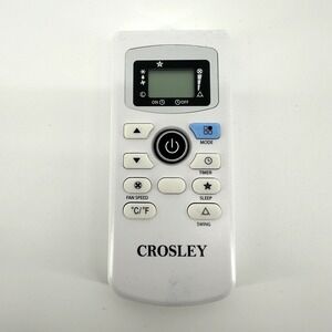 Crosley Air Conditioner Remote Control White Part No 810900100AK Digital Display